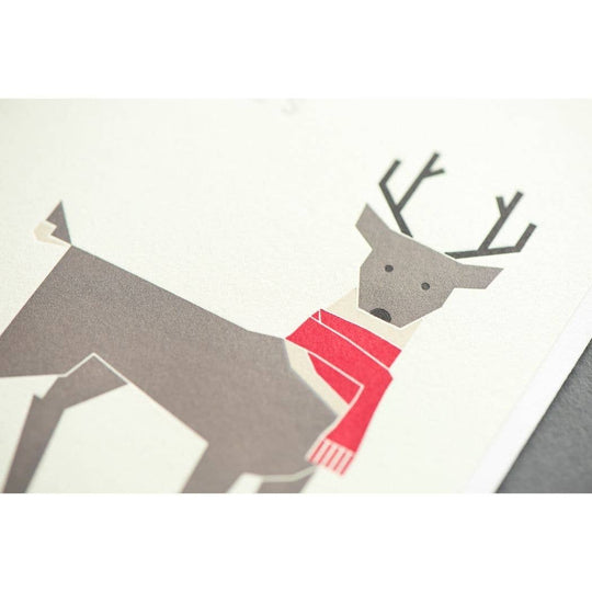 Deer Modern Card: Single Card
