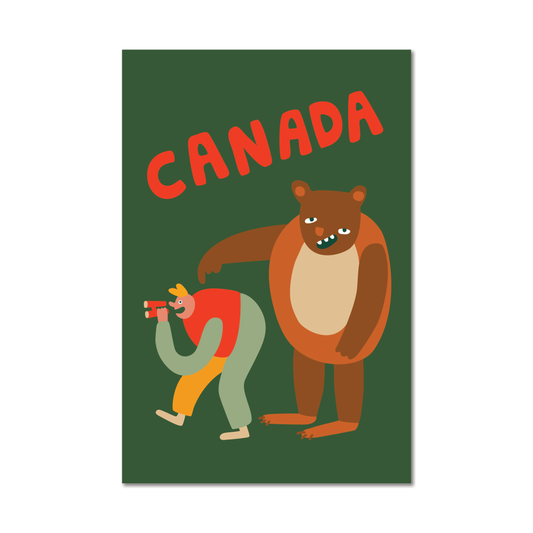 GRIZZLY — Postcard