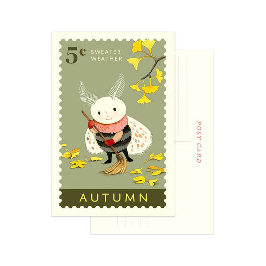 Autumn Soft Sweep Postcard