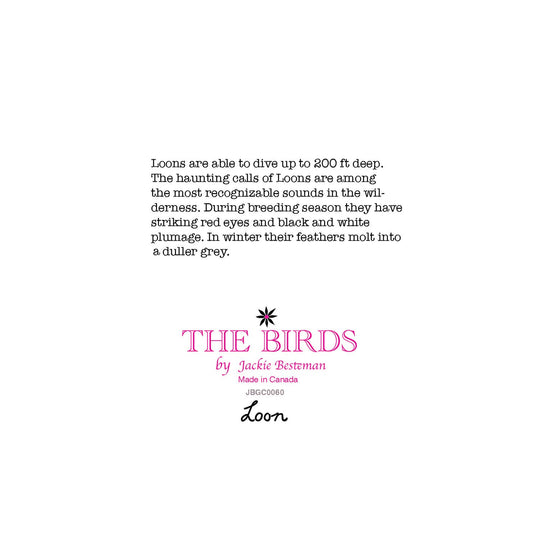 Loon Bird Portrait Greeting Card