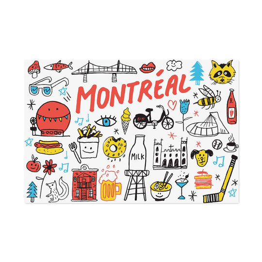 TOP MONTRÉAL — Postcard