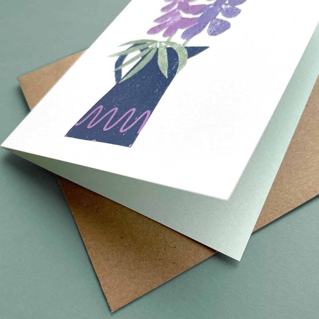 Greeting Card Lupines
