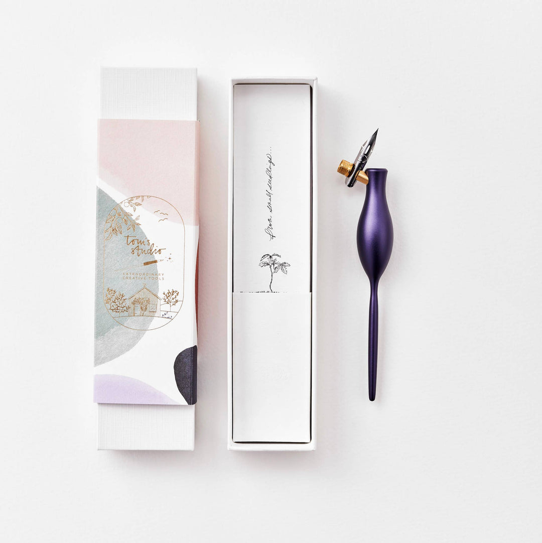 Carrot Calligraphy Pen- Midnight