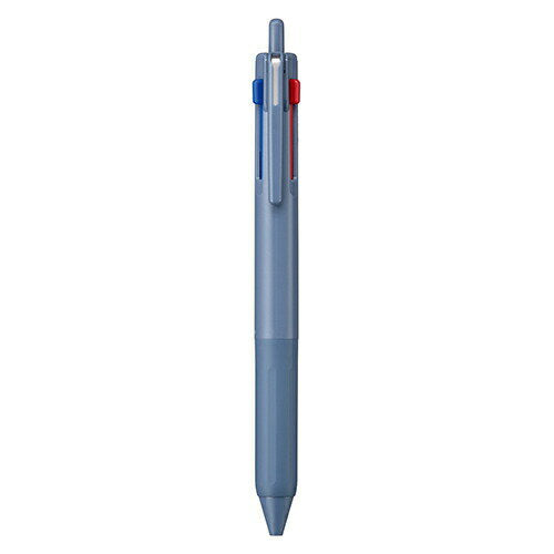 Mitsubishi Jetstream New 3-Color Ballpoint Pen 0.5mm - Blue Gray