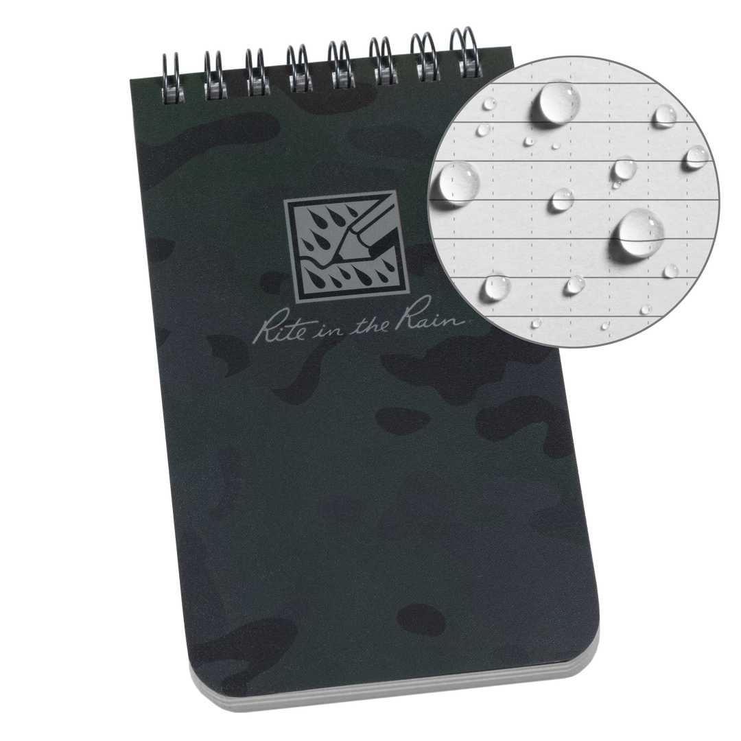 Nighthawk Camo 3X5 NOTEBOOK 50 leaf, 3 x 5  Notebook