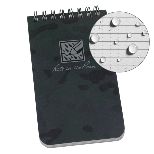 Nighthawk Camo 3X5 NOTEBOOK 50 leaf, 3 x 5  Notebook