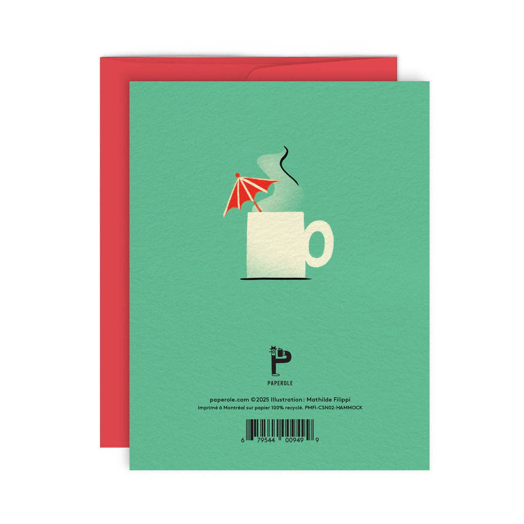 HAMMOCK — Greeting Card