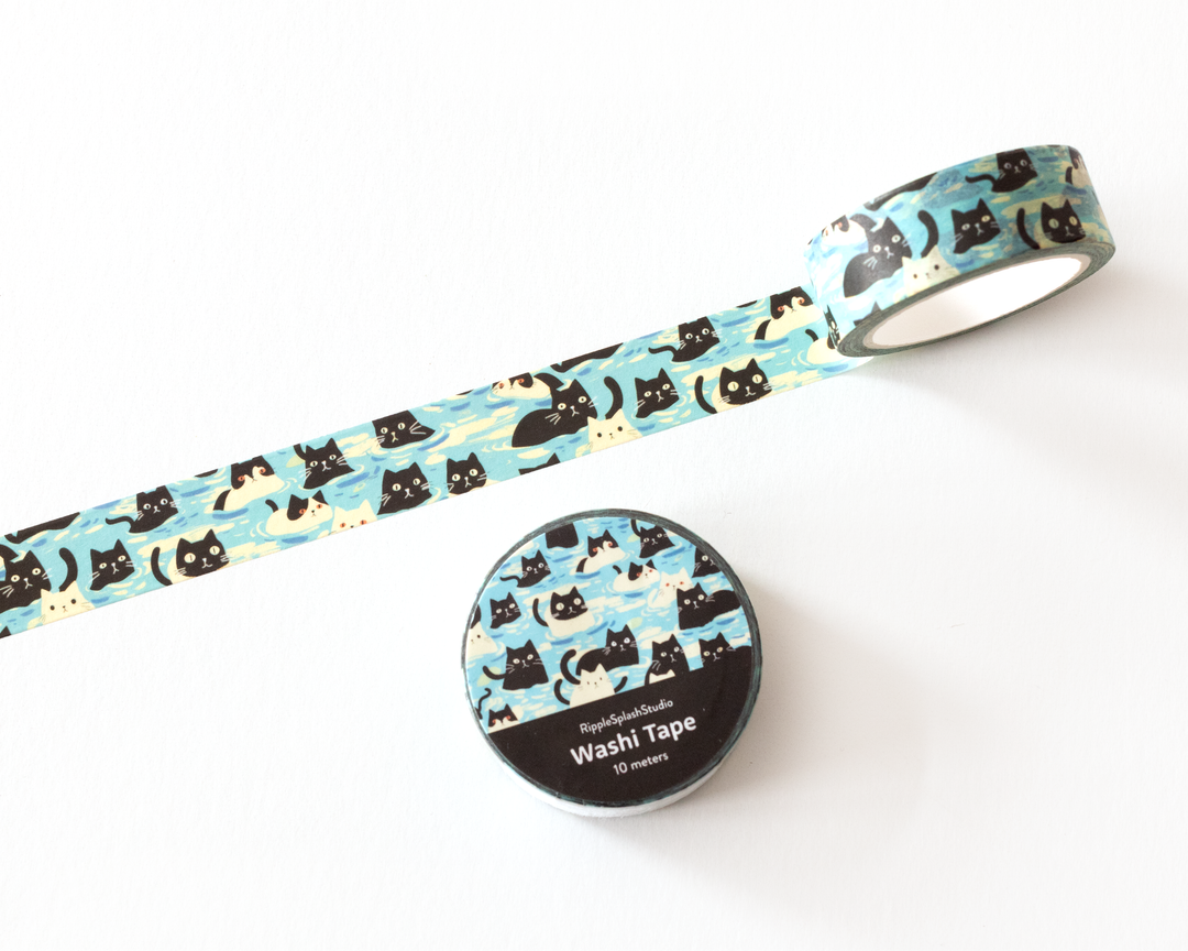 Playful Cats Washi Tape