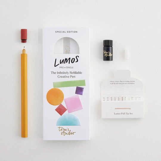 Lumos Pro - Colour Block: Clementine - Cranberry / Single Tip