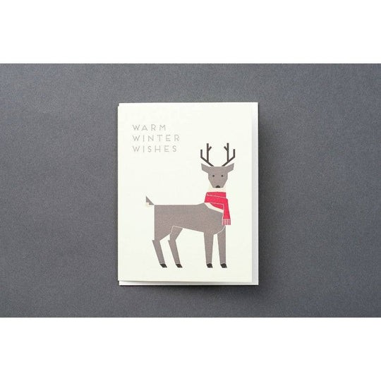 Deer Modern Card: Single Card