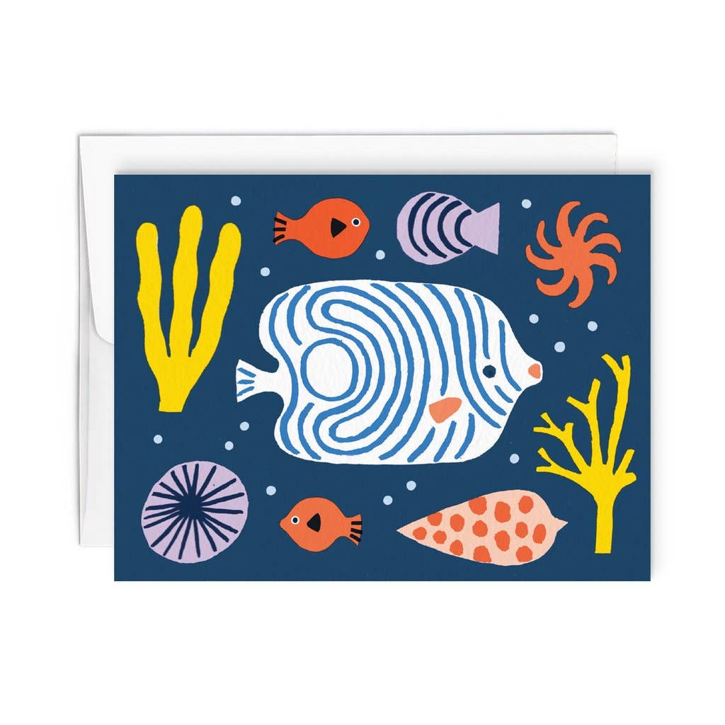 SEAFLOOR (FOND MARIN) — Greeting card