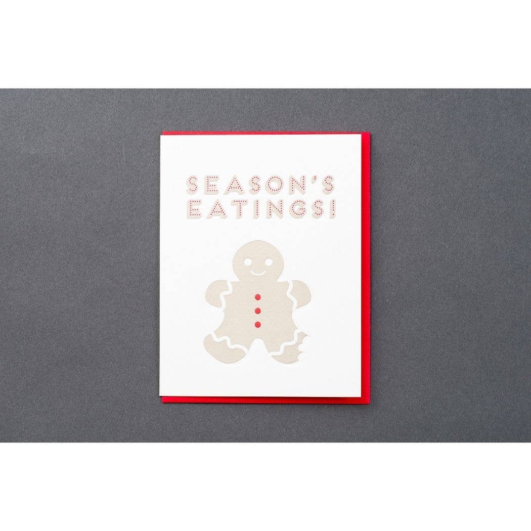 Season's Eatings Card: SIngle Card