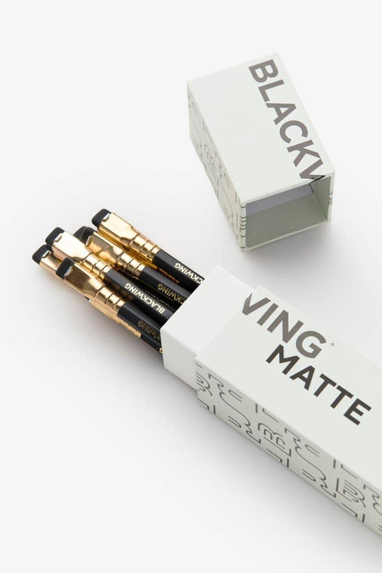 Blackwing Matte Pencil Set: Red