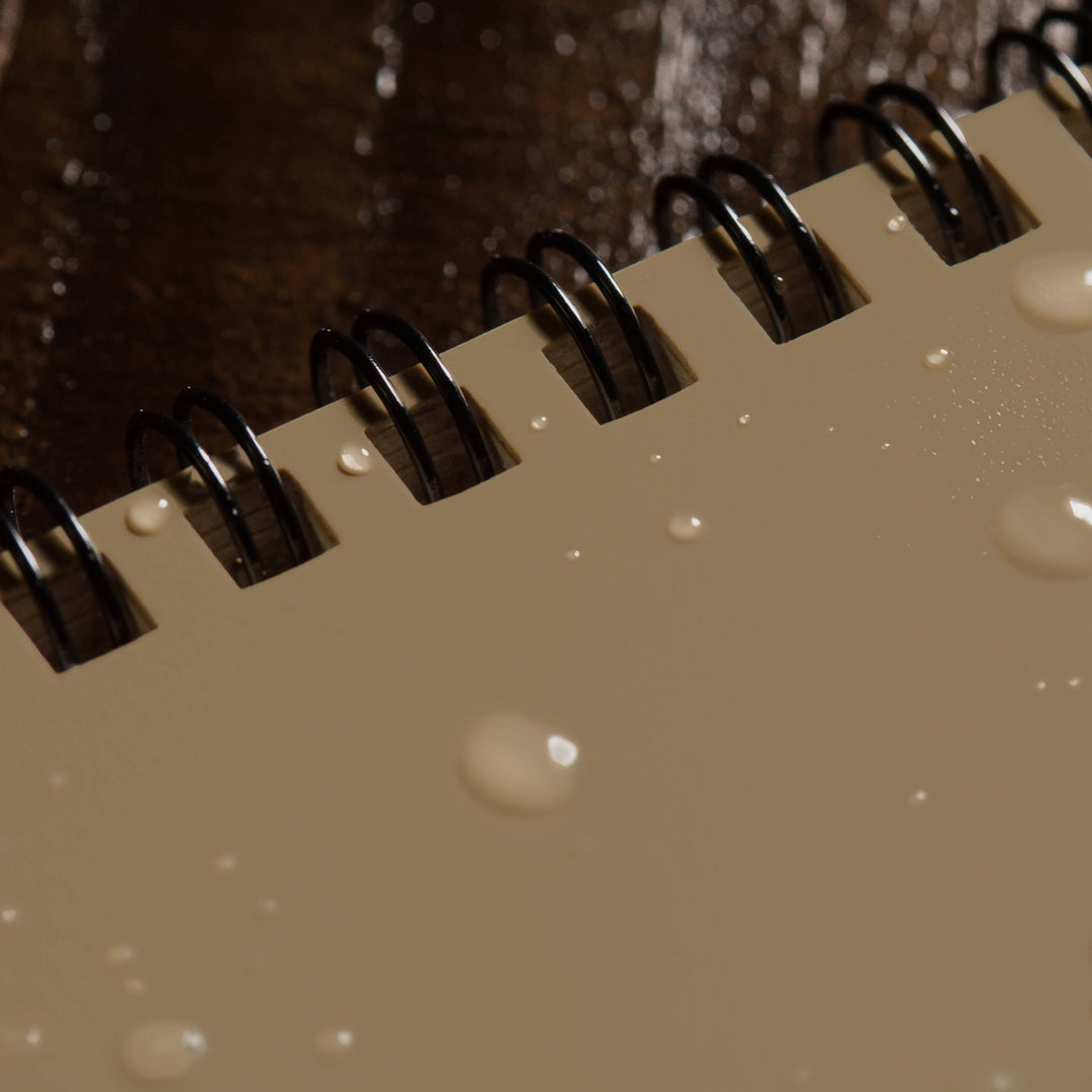 Rite in the Rain 4" x 6" Tan Top-Spiral Notebook