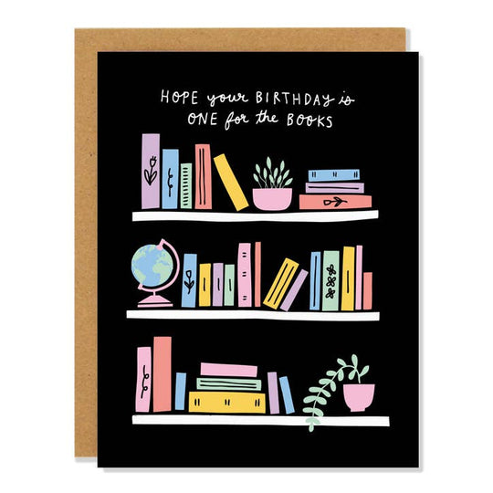 One for the Books - Birthday Cad