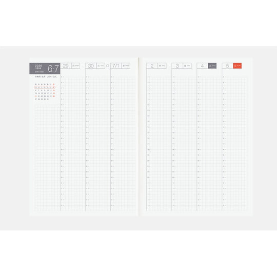 Hobonichi Techo 2026 Japanese Cousin Book April Start- A5 Size