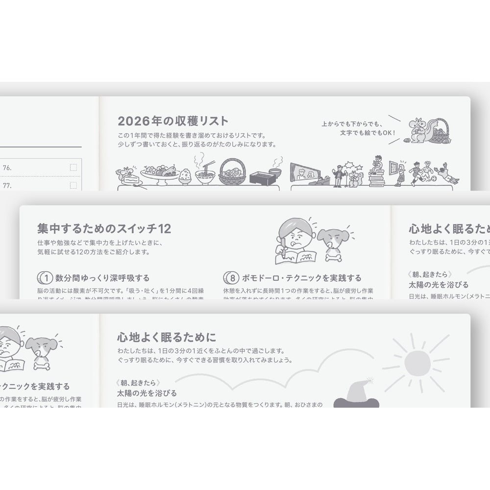 Hobonichi Techo 2026 Japanese Cousin Book April Start- A5 Size