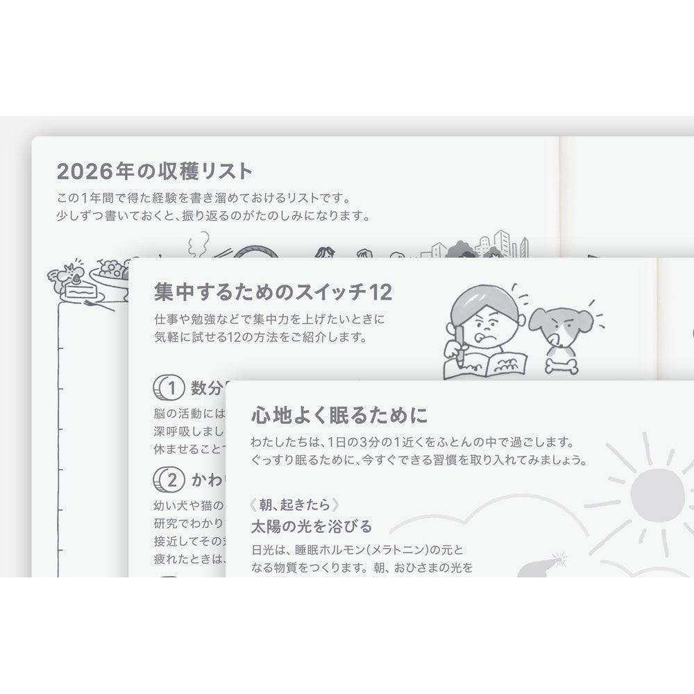 Hobonichi Techo 2026 Japanese Cousin Book April Start- A6 Size