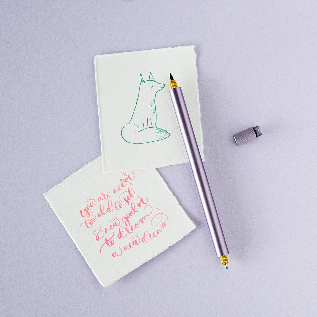 Lumos Pro - Refillable Multi-Tip Pen: Midnight / Duo Tip