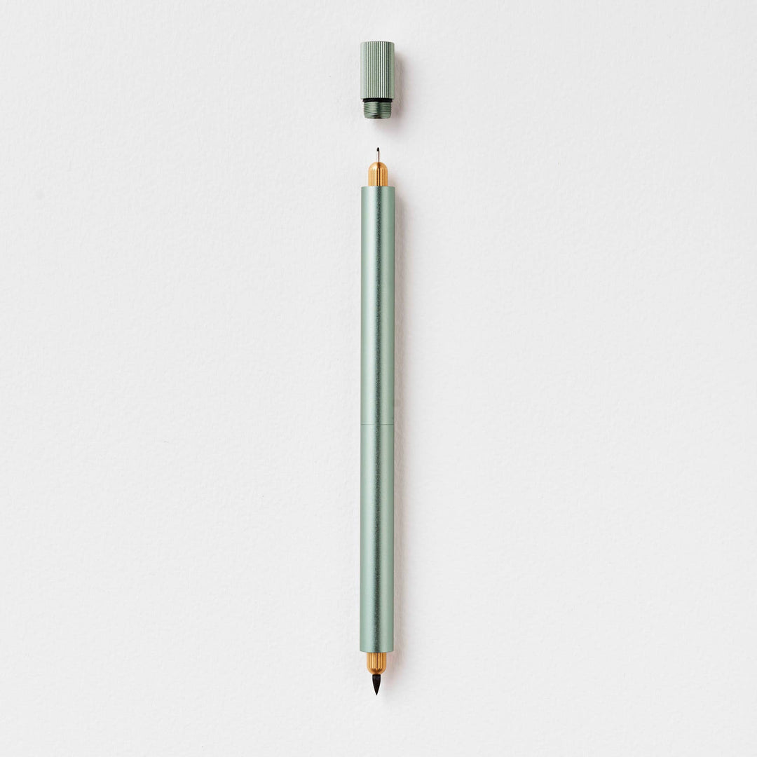 Lumos Pro - Refillable Multi-Tip Pen: Sage / Duo Tip