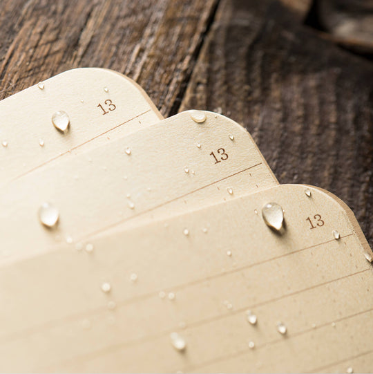Rite in the Rain Notebook, 3.25" x 4.625" Tan Cover 3 PK