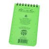 Rite in the Rain 3" x 5" Top Spiral Notebook - Bright Green
