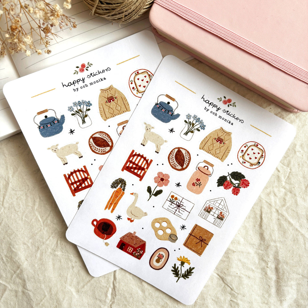 Soft Life - Planner &amp; Journal Stickers | A6 Matte Paper
