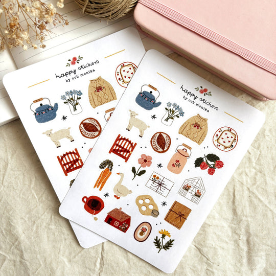 Soft Life - Planner &amp; Journal Stickers | A6 Matte Paper