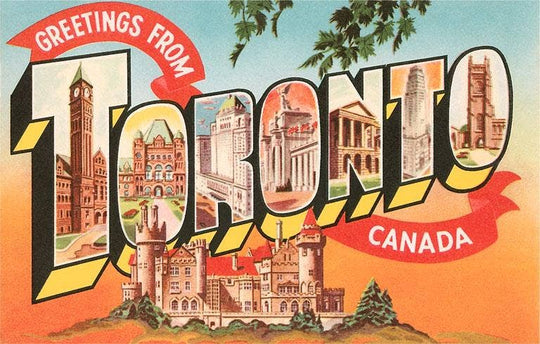 Postcard CN-222 Greetings from Toronto, Canada