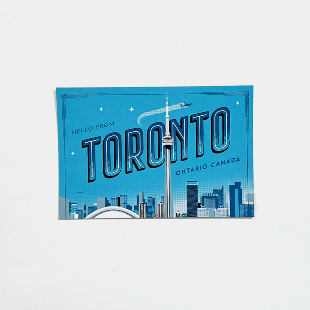 Kid Icarus - POSTCARD - Hello From Toronto