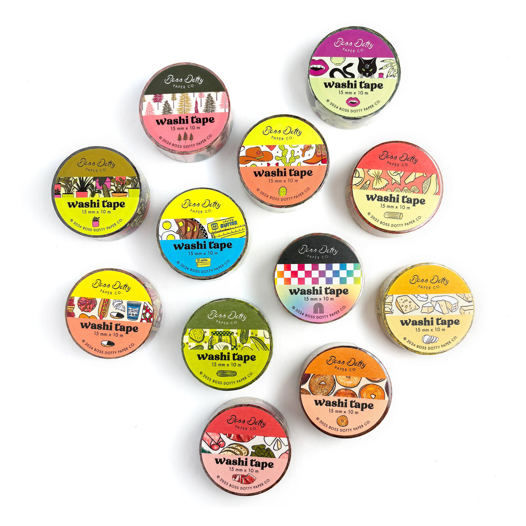 Pickle Pattern Washi Tape
