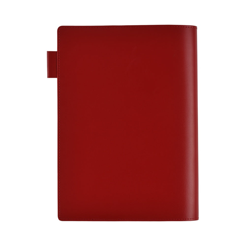 Hobonichi |   5-Year Techo Leather Cover Red A6