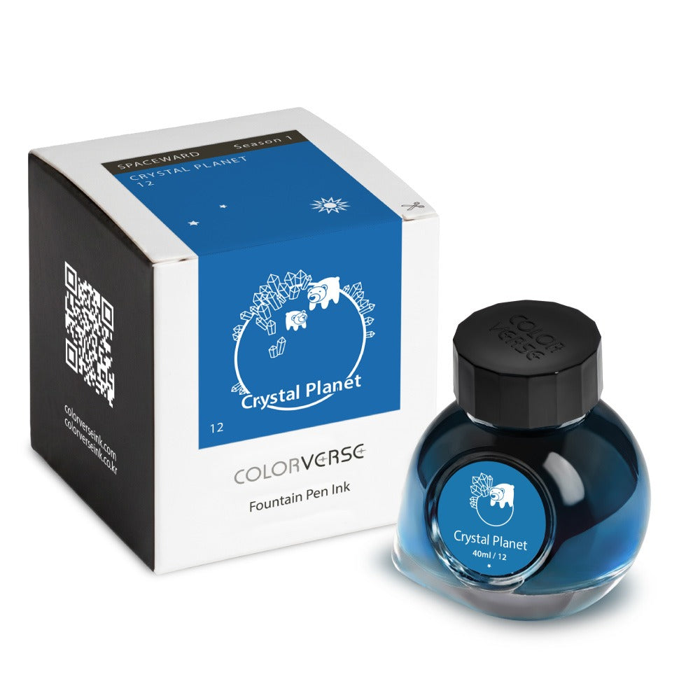 Colorverse Fountain Pen Ink Spaceward Season 1- No.12 Crystal Planet