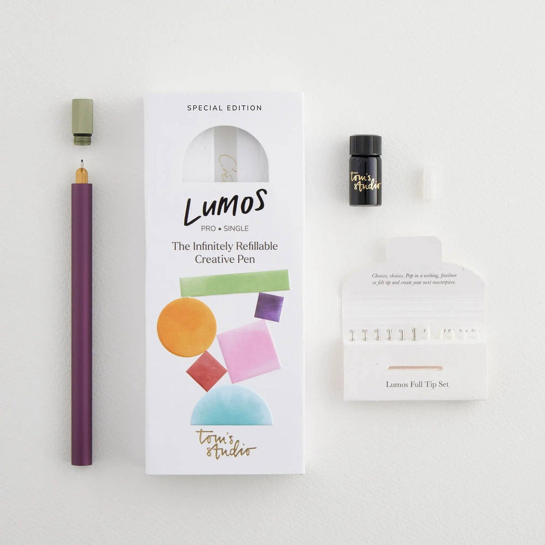 Lumos Pro - Colour Block: Clementine - Cranberry / Single Tip