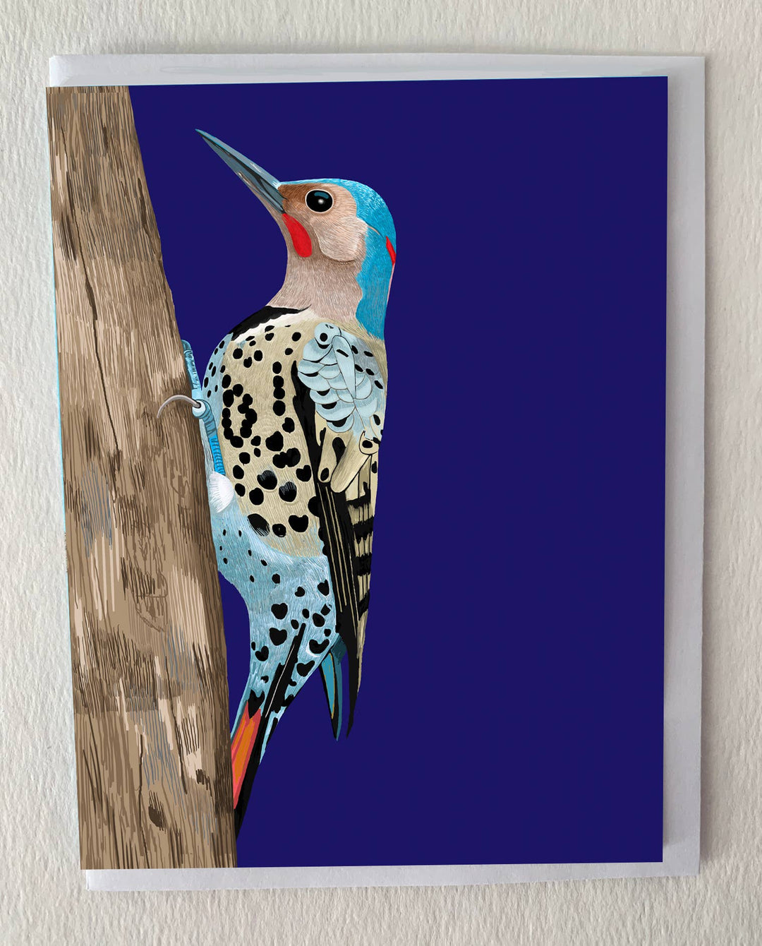 Northern Woodpecker Bird Greeting Card