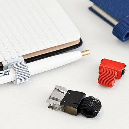 Slide Clip Pen Holder: Black