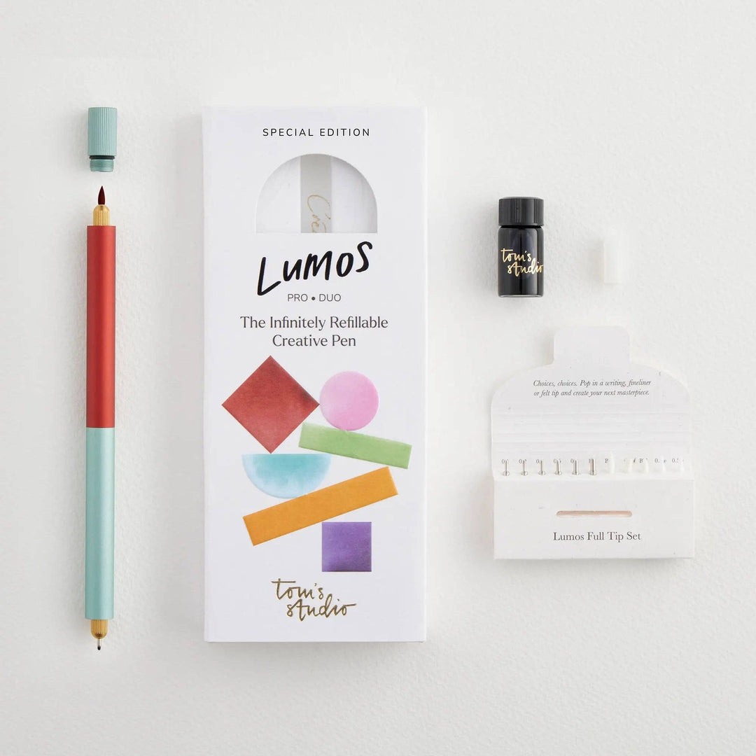 Lumos Pro - Colour Block: Clementine - Cranberry / Single Tip