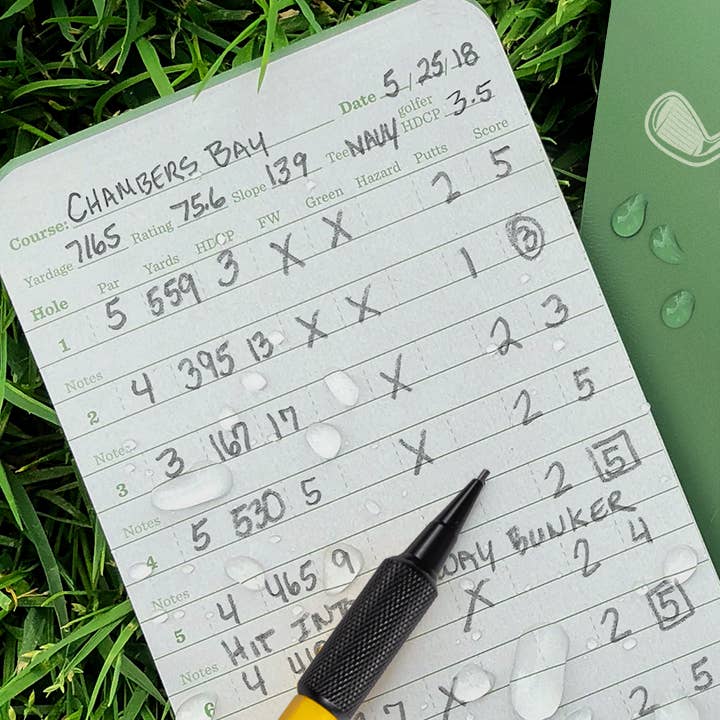 Rite in the Rain Golf Notebook, 3.5" x 6"
