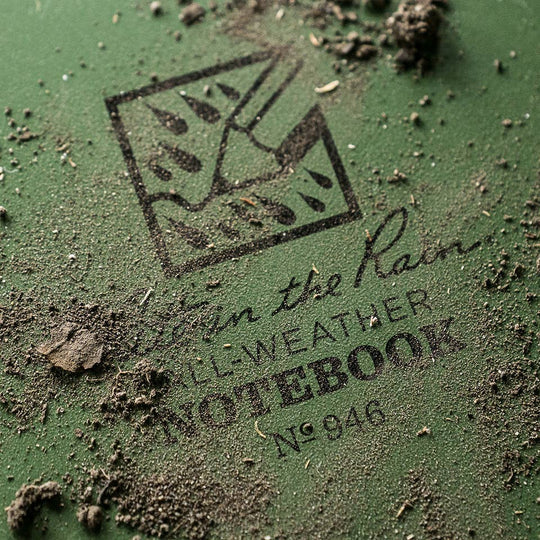 Rite in the Rain 4" x 6" Green Top-Spiral Notebook