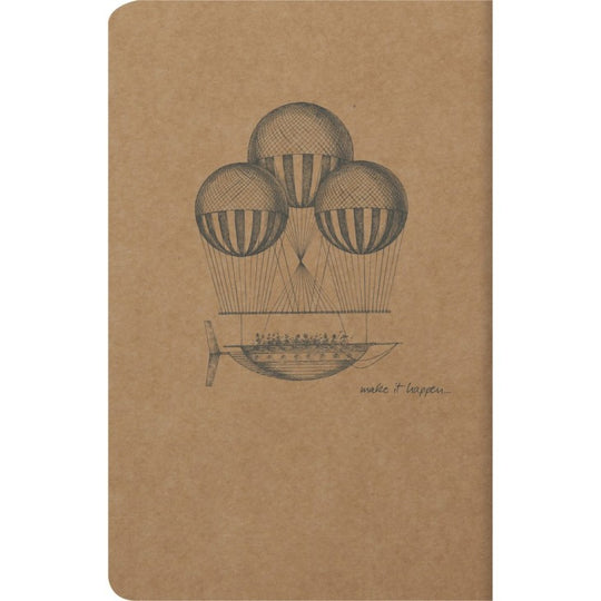 Clairefontaine Flying Spirit Notebook- 11cm X 117 cm