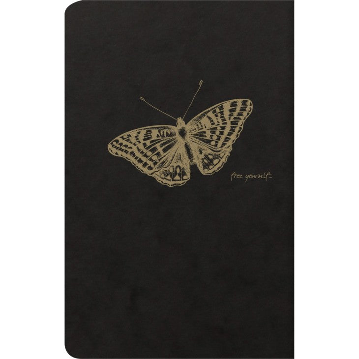 Clairefontaine Flying Spirit Notebook 11cm X 117 cm- Black
