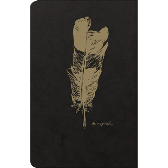 Clairefontaine Flying Spirit Notebook 11cm X 117 cm- Black