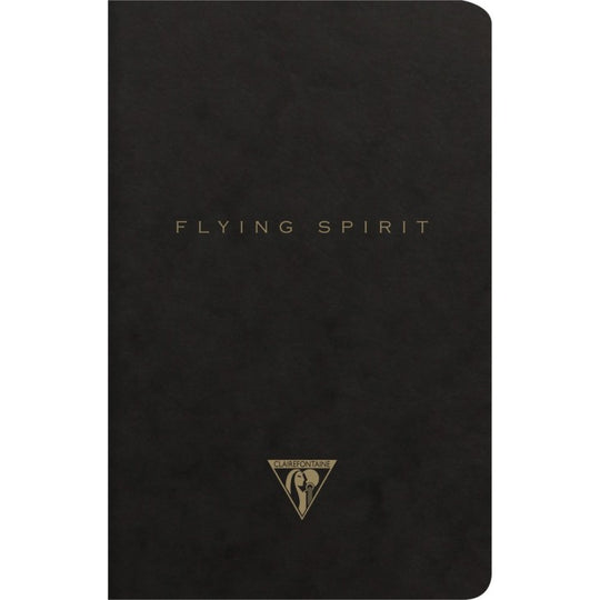 Clairefontaine Flying Spirit Notebook 11cm X 117 cm- Black