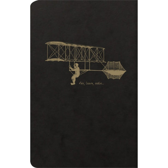 Clairefontaine Flying Spirit Notebook 11cm X 117 cm- Black
