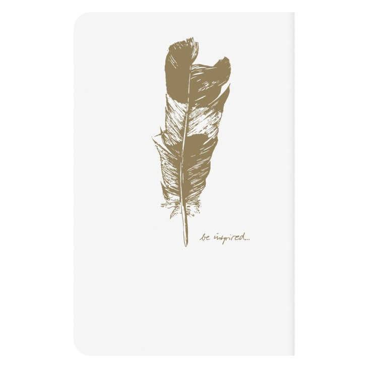 Clairefontaine Flying Spirit Notebook 9cm X 14 cm - White
