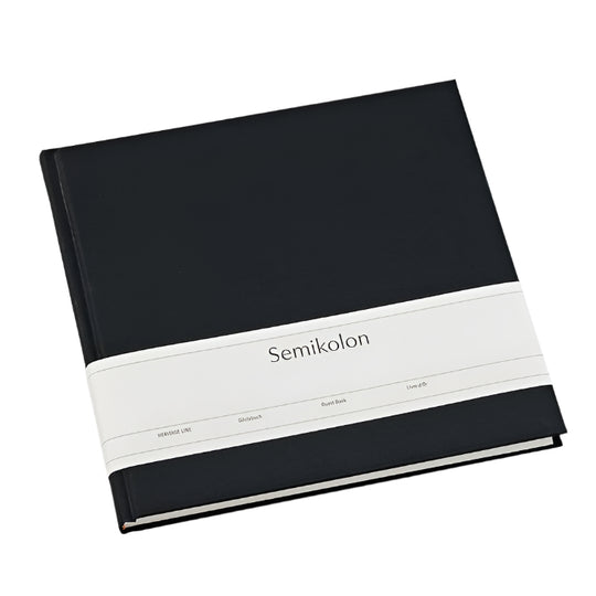 Semikolon Guest Book Black