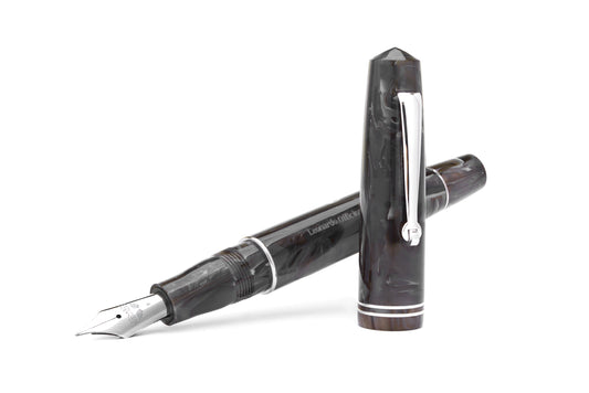 Leonardo Officina Italiana Momento Zero Fountain Pen - Horn Grey