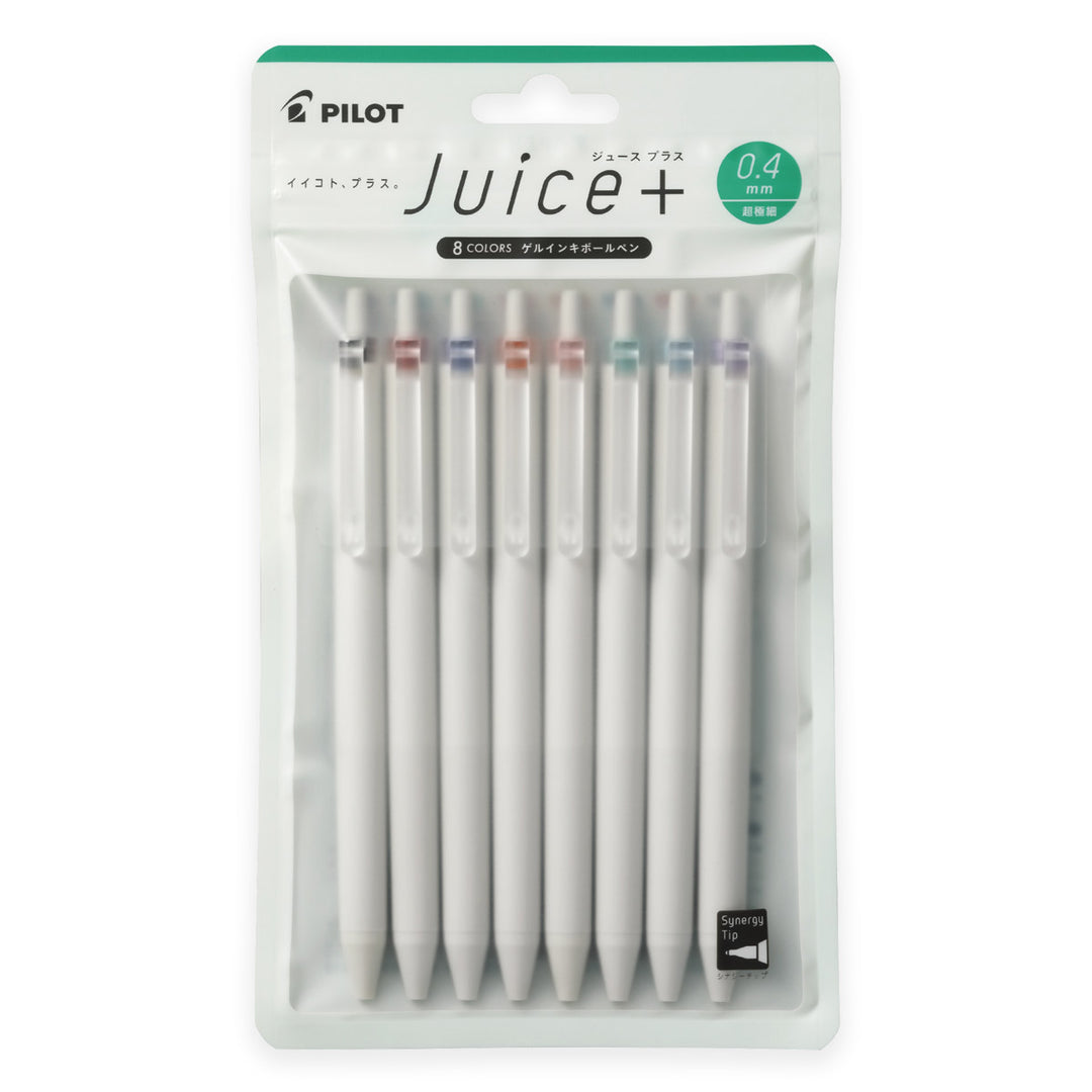 Pilot Japan Juice+ 0.4mm 8 Colour Set