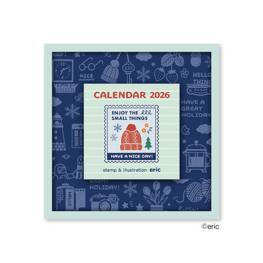 Shinnippon  Eric Small Things Day-by-Day Square Calendar