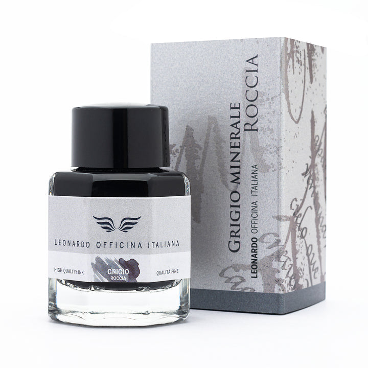 Leonardo Officina Italiana Fountain Pen Ink - Mineral Grey